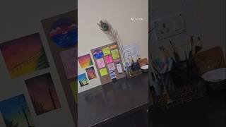 Productive study space tour💥 shorts minivlog studyvlog journal [upl. by Creath]