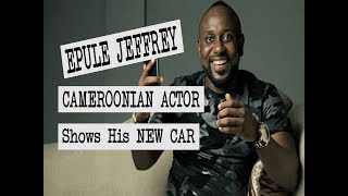 Cameroonian Actor Epule Jeffrey Celebrates his new SUV car With Close friends [upl. by Adli]