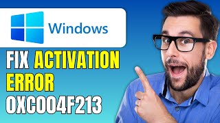 Fix Windows 1011 Activation Error 0xC004F213 Windows Is Not Activated  2024 [upl. by Brawley]