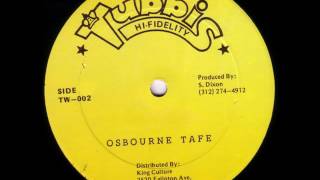 Osbourne Tafe  No Licky Licky  Dub  12quot Tubbis Hi Fidelity  SLACKNESS 80S DANCEHALL [upl. by Jempty488]