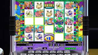 IGT  Slots Stinkin Rich Gameplay bonus [upl. by Htnicayh]