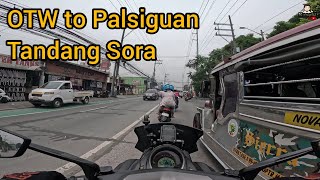 OTW to Palsiguan Tandang Sora via Shortcut  Ridesafe Always riderph goproph [upl. by Eiramac]