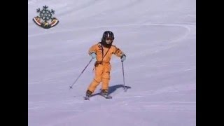 Tests enfants 3ème étoile Ecole du ski français [upl. by Yhtur]