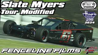 Slate Myers Tour Modified Bowman Gray Stadium Hayes Jewelers 200 2024 [upl. by Brinson640]