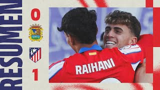 HIGHLIGHTS  Fuenlabrada 01 Atlético de Madrid B  Primera RFEF 2425  Jornada 6 [upl. by Enyaj]