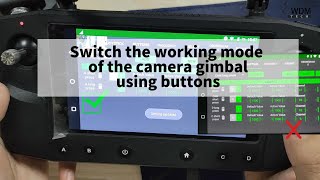 Switch the working mode of the camera gimbal（SIYI A8 Connects to Herelink） [upl. by Ekul]