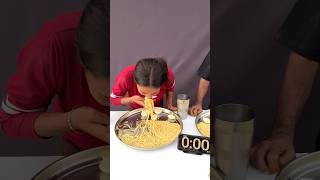 Child Vs Old Egg Noodles Eating Challenge 🥵  Winner Price 1000₹ Cash 🤑 ले जाओ 😱 Street Challenge [upl. by Damita]