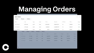 How to manage your orders on Coinbase Advanced Trading [upl. by Herminia]