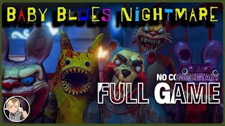 Haunted Playthroughs Baby Blue Nightmares  Full Game  No Commentary [upl. by Adnylam]