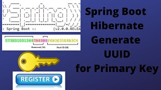 UUID as Primary Key  UUID Spring Boot  Hibernate UUID Generator  How to Generate UUID Hibernate [upl. by Yeldnarb940]