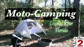 Motorcycle camping Trip 2up in Florida  in the rain Ep1 [upl. by Portuna]