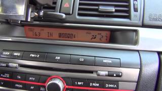 MAZDA 3 20 Performance Radio 6 CD charger [upl. by Aryaz]