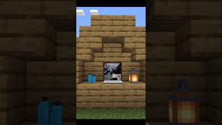 Secret chest in Minecraft shorts [upl. by Juanne]