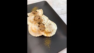 RAVIOLI AI PORCINI CON RICOTTA E CURRY  il timer [upl. by Nedrah681]