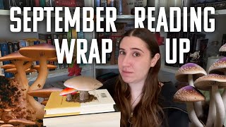 twas a mushroomy month 🍄😮  september reading wrap up [upl. by Inattirb]