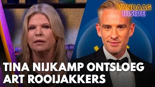 Tina Nijkamp ontsloeg Art Rooijakkers Het is nooit meer helemaal goedgekomen tussen ons [upl. by Myrah]