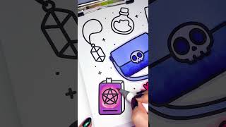 halloween Magical Purse Colouring Video coloring ohuhumarkers colorful colors [upl. by Akinihs215]