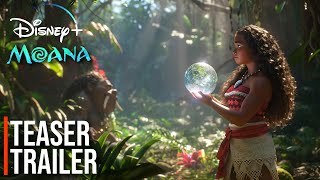 Moana The Movie  Live Action  Teaser Trailer 2025  Dwayne Johnson Zendaya  Disney Concept [upl. by Donia67]