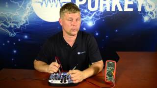 Using the Multimeter Training Unit MTU Millivolts 2  Purkeys [upl. by Bordy165]