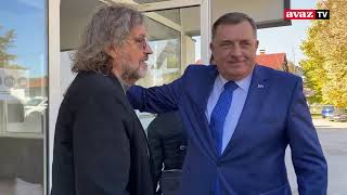 Emir Kusturica novinarki Avaza Jesi li ti špijun [upl. by Haldas]