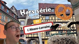 🔴HORS SÉRIE  Je visite LALSACE et la LORRAINE  🥨🎄 [upl. by Meehahs554]