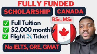 MOVE TO CANADA 🇨🇦 IN 2025  100 Canadian University Scholarships for International Students [upl. by Eekcaj482]