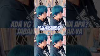 full coloring short hair  ada yg tau ini warna apa ya warnarambut hairstyle shorts [upl. by Anerat]