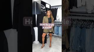 How To Style A Blazer  blazer grwm grwmoutfit fashion fashioninspiration fashionstyle [upl. by Mongeau]