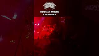 Labyrinthus Stellarum  Interstellar Wandering Live Drum cam blackmetal drummer live [upl. by Bonnee]