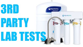 Aquasana Review  3rd Party Laboratory Tests on Aquasana OptimH20 RO System [upl. by Bridgid3]