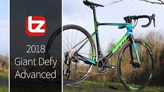 2018 Giant Defy Advanced  Range Review  Tredz Bikes [upl. by Ocko526]