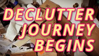 DEALING WITH DECADES OF CLUTTER  My Declutter Journey Starts Now [upl. by Seymour]