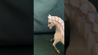 Schleich Horse doing dressage🤩😜 Theschleichhorseworld go check Out our NEW Schleich Channel😝 [upl. by Assiran852]