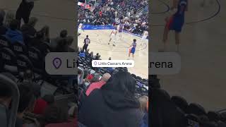 Knicks at the Pistons 2024 LCA nba [upl. by Nylla355]