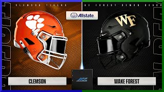 Week 7 Clemson  Wake Forest Full Simulation [upl. by Richter433]