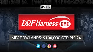 DRF Harness Eye  Meadowlands 100000 GTD Pick 4  July 13 2024 [upl. by Elleirad]