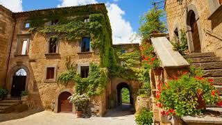 Civita di Bagnoregio Italie [upl. by Thanh188]