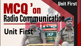 MCQS ON RADIO COMMUNICATION UNIT1 TELECOMMUNICATIONPOSTS JKP JKSSB [upl. by Kitty]