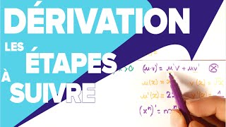 Dérivée dune Fonction  Étapes à Suivre  Mathrix [upl. by Arelus975]