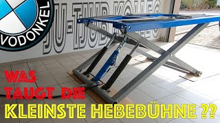 Kleinste Hebebühne für max 28t  Auspacken und Inbetriebnahme [upl. by Odrick]