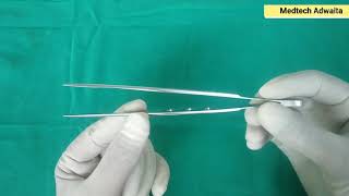 Non Toothed Dissecting Forceps [upl. by Adachi]