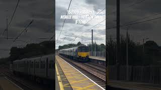 150109 and 158261 through Chester Le Street train trainspotteruk railway [upl. by Gehman985]