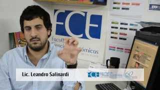 ¿Qué se estudia en la carrera de Licenciado en Economía  Lic Leandro Salinardi [upl. by Jeramie405]