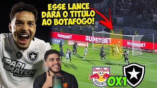 ESSE LANCE DARÁ O TITULO BRASILEIRO RRO BOTAFOGO ANALISE POS JOGO BOTAFOGO X BRAGANTINO [upl. by Araminta]