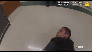 Surveillance body camera footage from Ocala school shooting [upl. by Streeto]