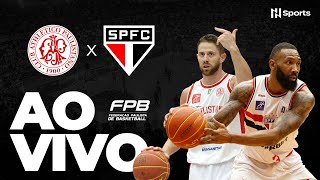 AO VIVO E COM IMAGENS  PAULISTANO X SÃO PAULO CAMPEONATO PAULISTA DE BASQUETE 2024 [upl. by Sedicla]