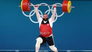 Lasha Talakhadze deserves a third gold medal Weightlifting 102kg triple Olympian strongest man [upl. by Ehling]