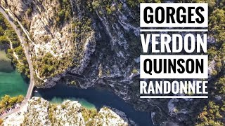 Verdon randonnée dans les basses gorges à Quinson [upl. by Anelleh]