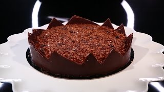 Tarte au chocolat moderne au parfum des îles par Christophe Michalak DPDC [upl. by Dirgis]