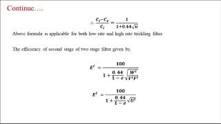 U3 11 Design of standard rate and high rate trickling filter using NRC formula [upl. by Alleuqahs695]